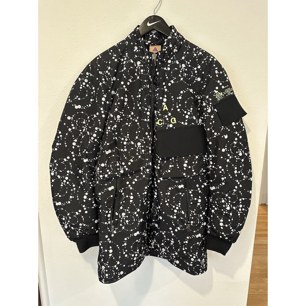 Nike Lab NRG ACG Down Fill Parka Jacket - Black Size Small